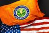 Flag,Of,The,United,States,Federal,Aviation,Administration,Along,With