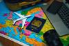 United,Kingdom,Of,Great,Britain,Passport,On,Europe,Map.,Travel