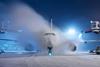 Deicing,Of,Airplane,Before,Flight.,Winter,Night,At,Airport,During