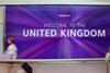 The,"welcome,To,The,United,Kingdom",Sign,At,London,Heathrow