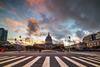 Dramatic,Sky,Over,San,Francisco,City,Hall,At,Sunset,,California