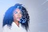 Businesswoman,Portrait,And,Digital,Biometric,Scanning.,Face,Detection,And