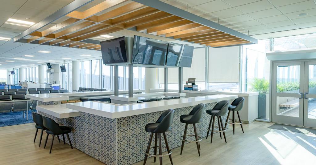 Corpus Christi International Airport has completed its bar with outdoor ...