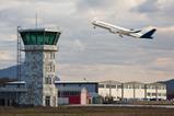 The,Plane,Takes,Off,At,The,Airport