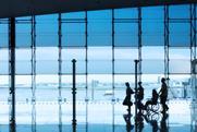 Passengers,And,Disabled,Person,In,The,Interior,Of,The,Airport