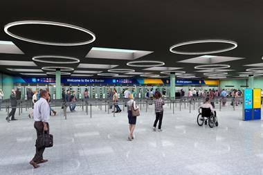 Bristol Aiport - Immigration Hall