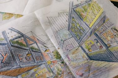 Dunreath Green Sketch Eat Street