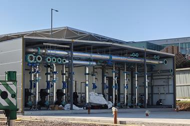 BRS MODULE WITH PIPES ON DISPLAY