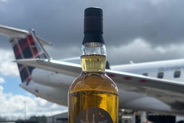 Glasgow Arport whisky