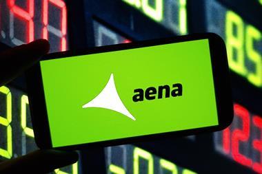 Konskie,,Poland,-,November,24,,2024:,Aena,Company,Logo,Displayed