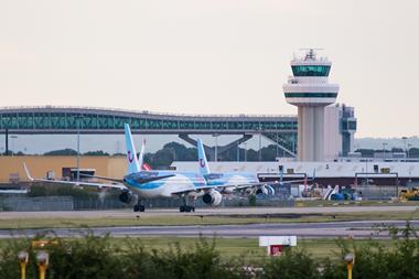 London,Gatwick,Airport,,Uk-,August,07,2019:,A,Tui,Airways