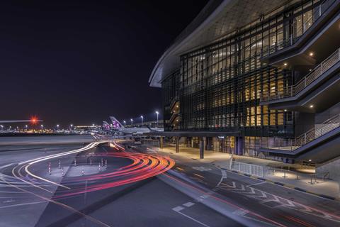 Hamad International Airport_Airside Facade