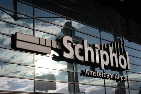 Amsterdam,,The,Netherlands.,6,December,2023.,Schiphol,Amsterdam,Airport,Logo
