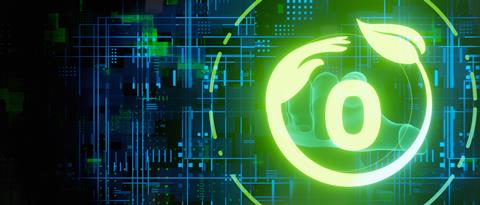 Net,Zero,Digital,Technology,Abstract,Technology,3d,Illustration