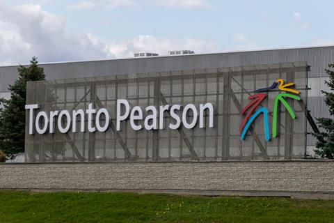 Toronto,,Canada,-,September,26,,2019:,Toronto,Pearson,Logo,On