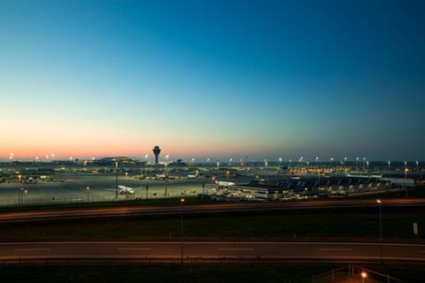 Munich,Germany - May,6,2016:,Munich,International,Airport,Named