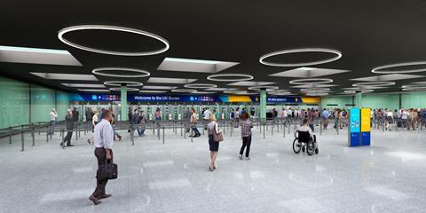 Bristol Aiport - Immigration Hall