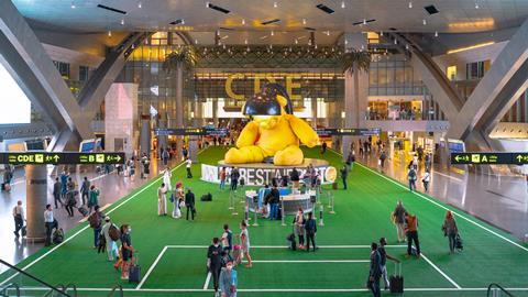 Doha,,Qatar,-,November,16,,2021:,Many,Travelers,At,The