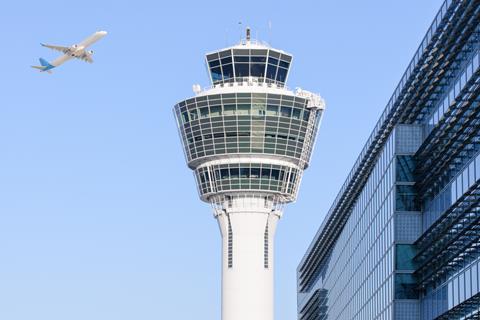 Munich,International,Airport,Control,Tower,And,Terminal,Modern,Buildings,With