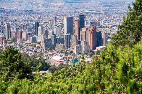 Panoramic,View,Of,The,City,Of,Bogota,From,The,Eastern