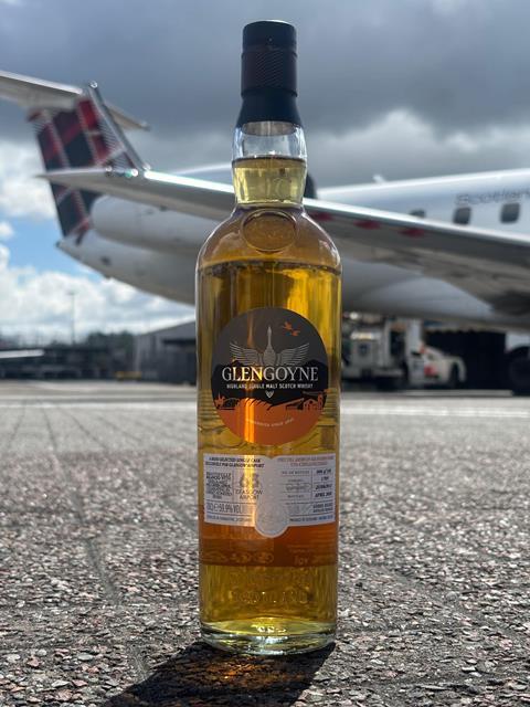 Glasgow Arport whisky