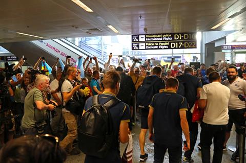 Kyiv,,Ukraine,-,June,16,,2019:,Ukrainian,U20,National,Team