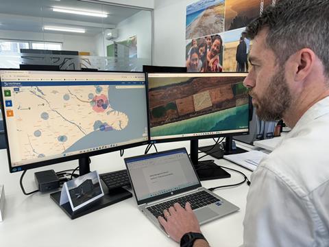 AirShare UTM in use at Tawhaki