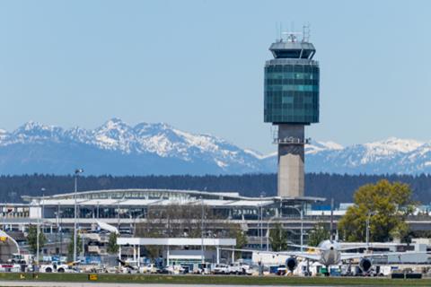 Vancouver,,Canada,-,May,10,,2019:,Air,Traffic,Control,Tower