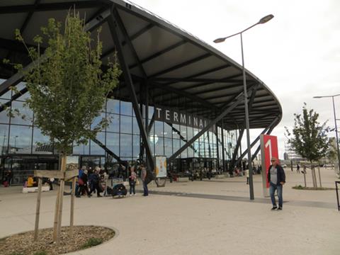 Colombier-saugnieu,,France,-,October,5,,2019:,Main,Entrance,To,Terminal