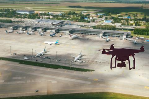 drone AAM airport security