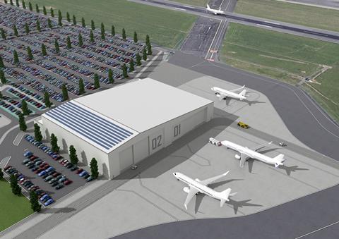 MRO HANGAR OUTSIDE