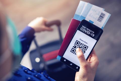 Person,In,Airport,Using,Mobile,App,In,Phone,To,Show