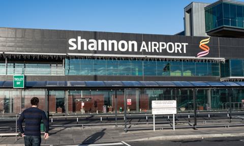 Shannon,Airport,,Ireland,-,December,27th,2016:,Shannon,Airport,Is