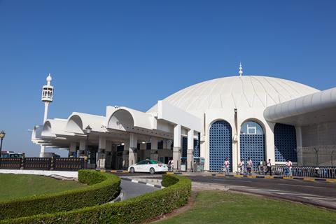 Sharjah,,Uae,-,Dec,17:,Terminal,At,Sharjah,International,Airport.