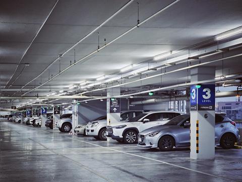 Bangkok,-,July,27,2024,:,Car,Parking,In,The,Area