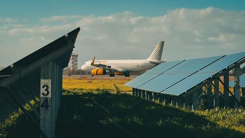 Solar Farm Rome Fiumicino Airport
