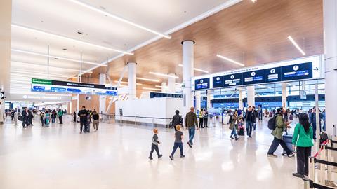 Seattle-Tacoma International Airport (SEA) north end Ticketing Level