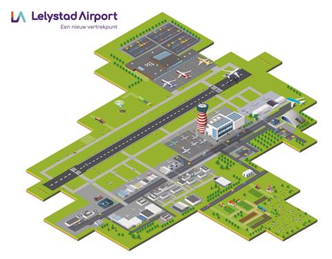 2024-05-Lelystad-Airport-Isometrische-plattegrond