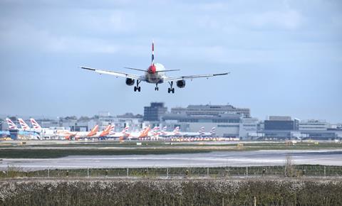 London,Gatwick,Airport,,Uk,-,March,28,2020:,A,British