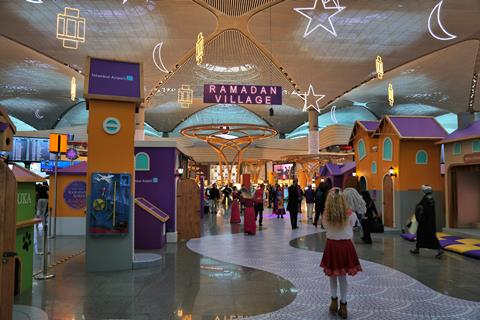 Istanbul,,Turkey,-,April,11,,2023:,Passengers,Visit,Istanbul,Airport