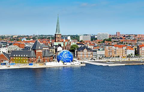 Cityscape,Of,Aarhus,In,Denmark